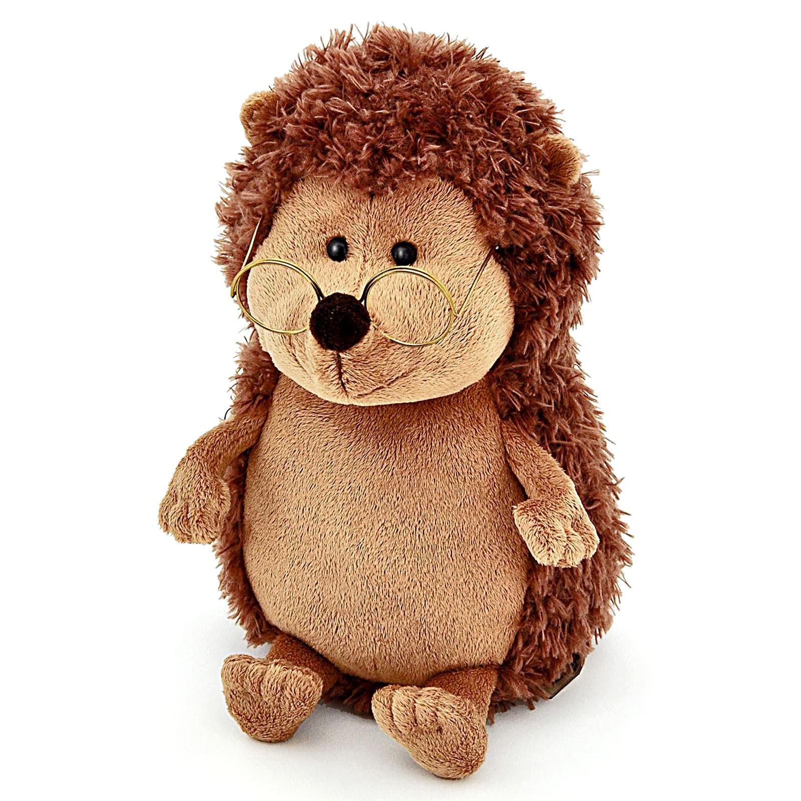 Мягкая игрушка Ёжик Колюнчик в очках, 15 см