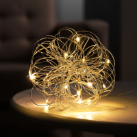Фигура световая "Облачко", d 15, 15LED, AAx2 (не в компл.), Т/БЕЛЫЙ
