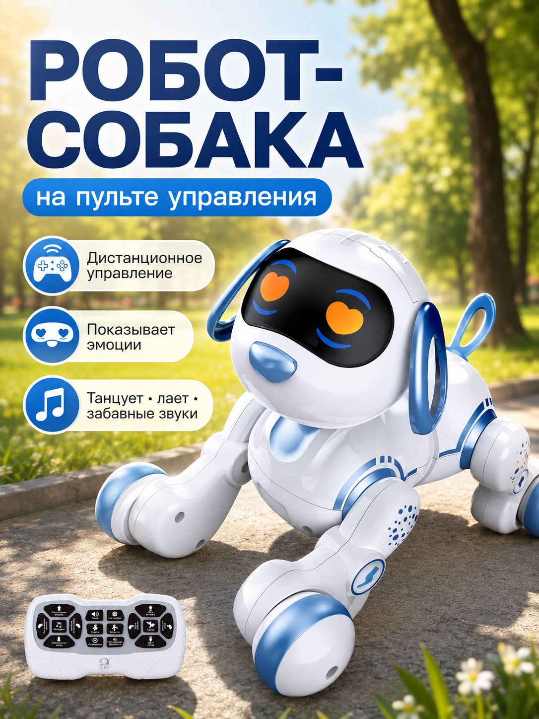 Робот игрушка для мальчика / Робот собака на пульте управления