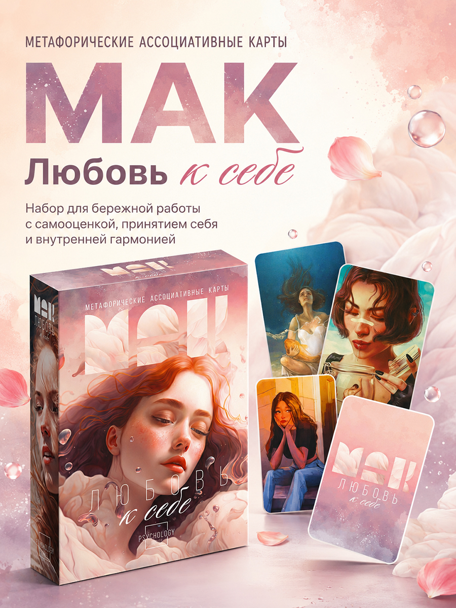 Метафорические карты "Любовь к себе"/ Ассоциативные МАК карты