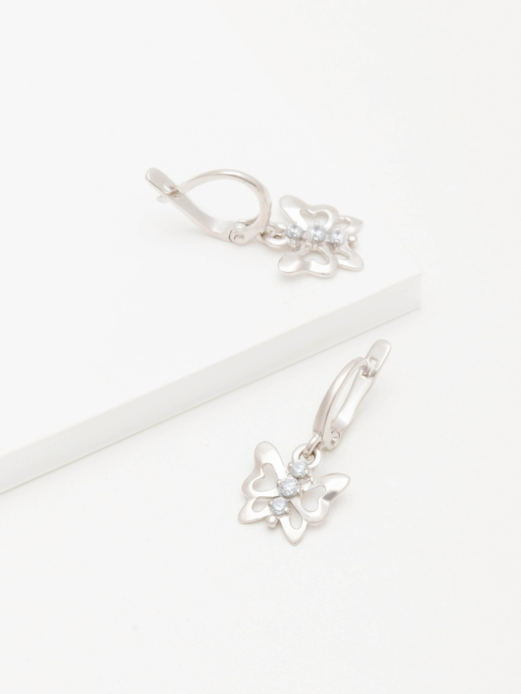 Серьги детские серебро 925 пробы