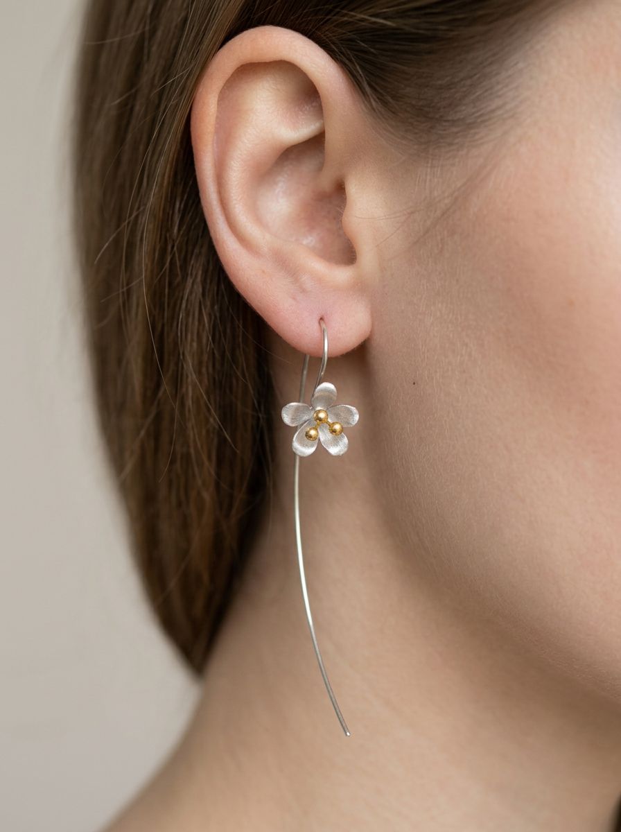 Серьги женские серебро 925, серьги продевки