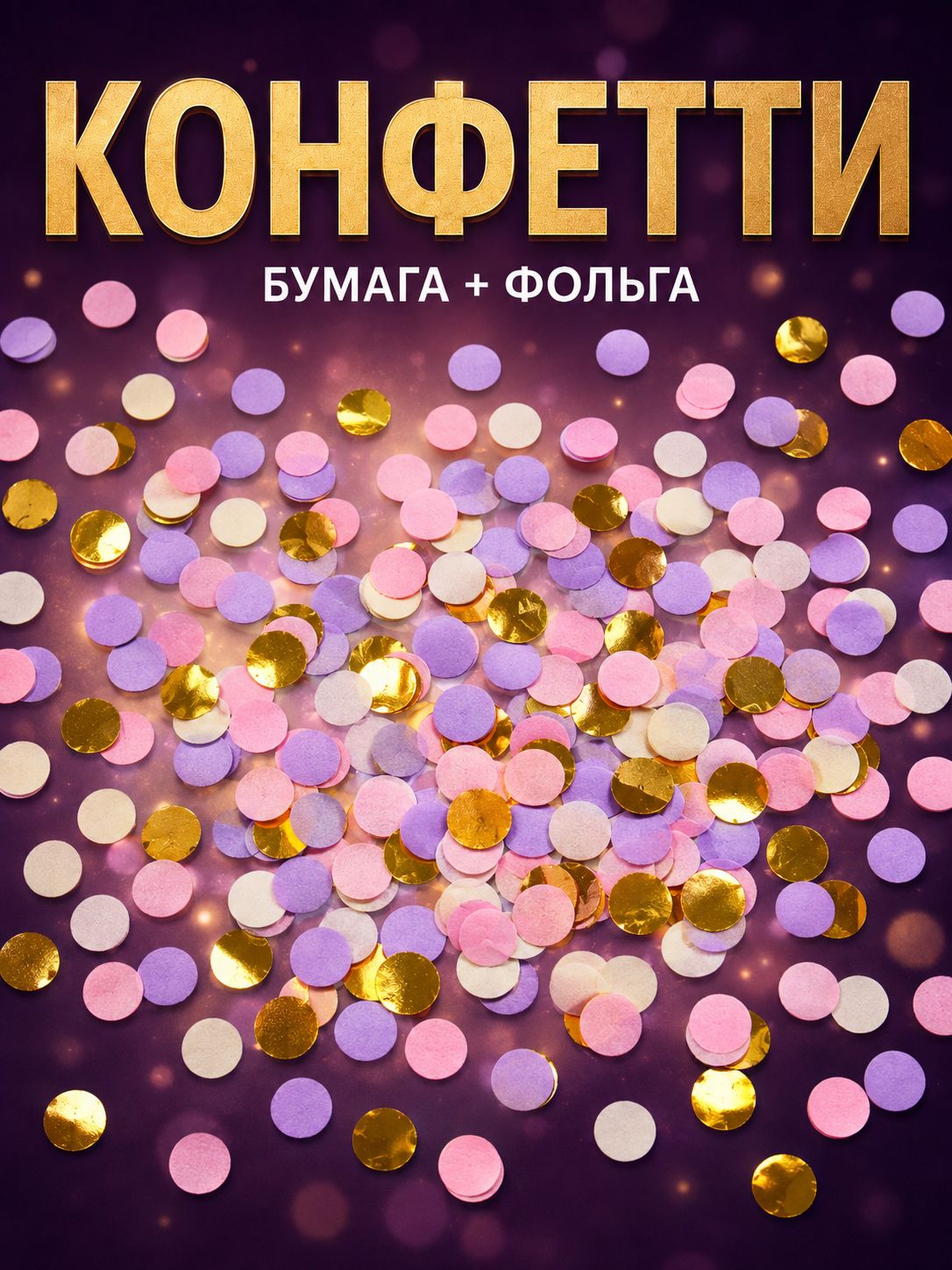 Конфетти Лиловое настроение / 20 грамм