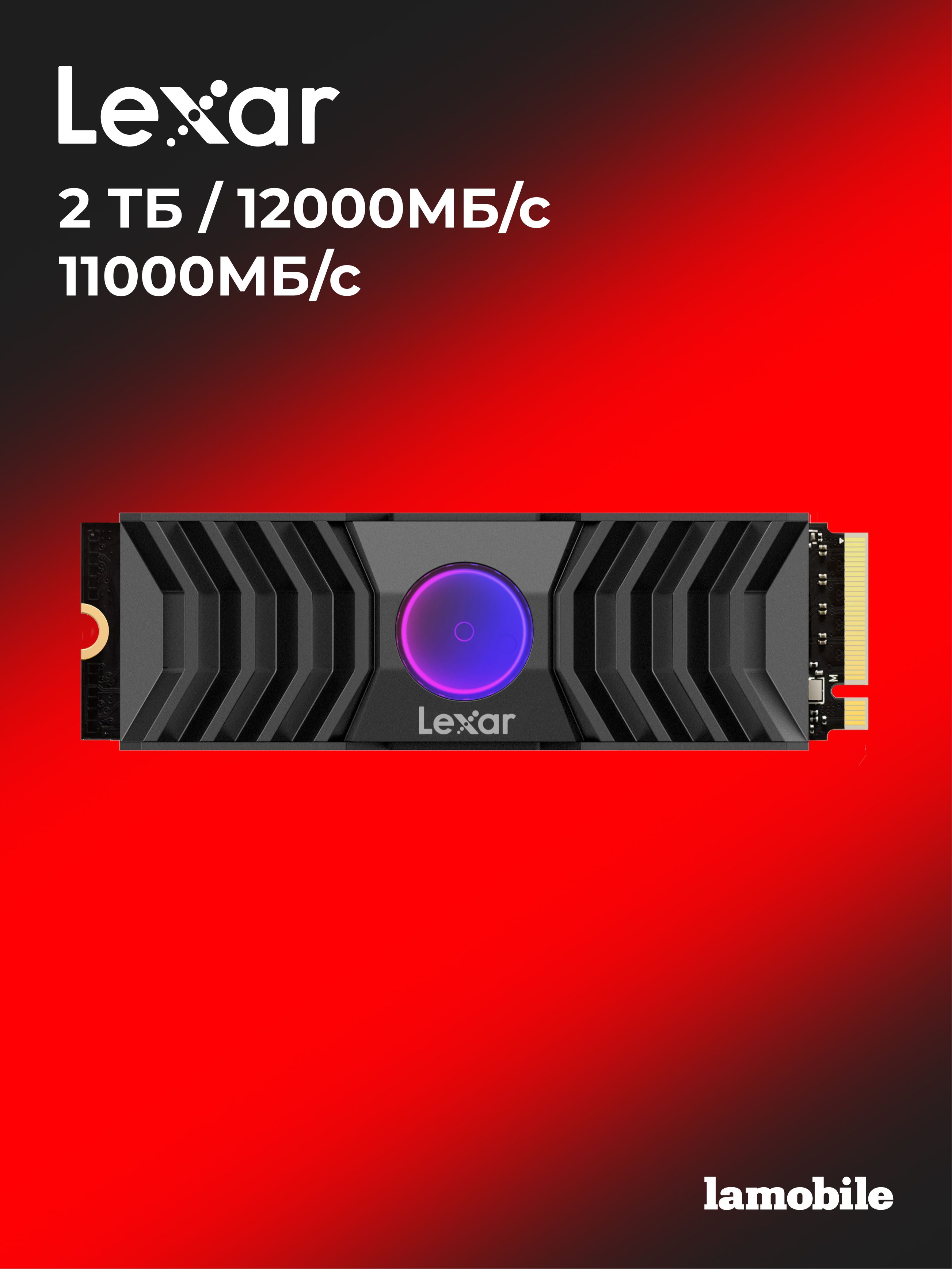 Lexar NM1090 with Heatsink 2 ТБ, На фото — предложение продавца